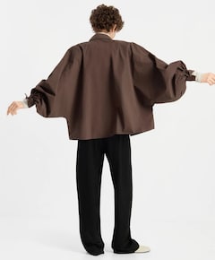 Dames blouse bruin