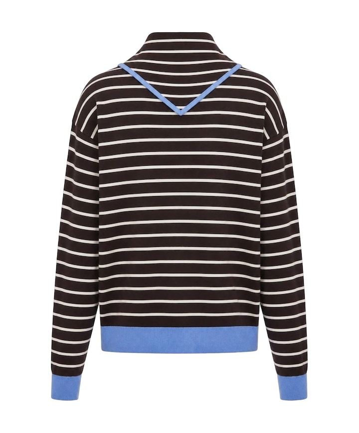 Dames vest bruin