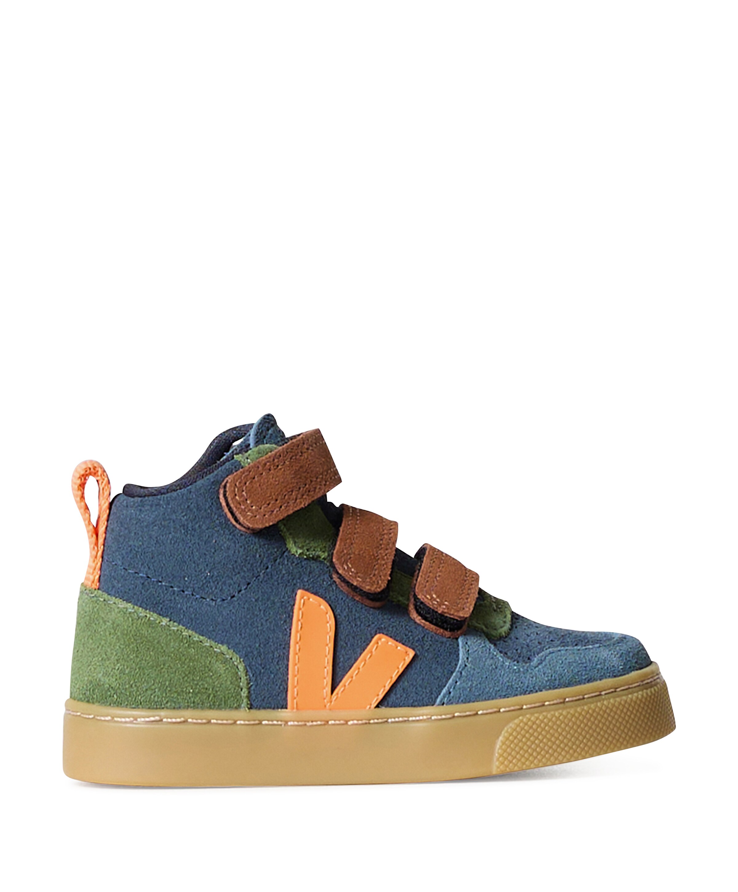 KID/JUNIOR SMALL V-10 MID jongens sneakers blauw