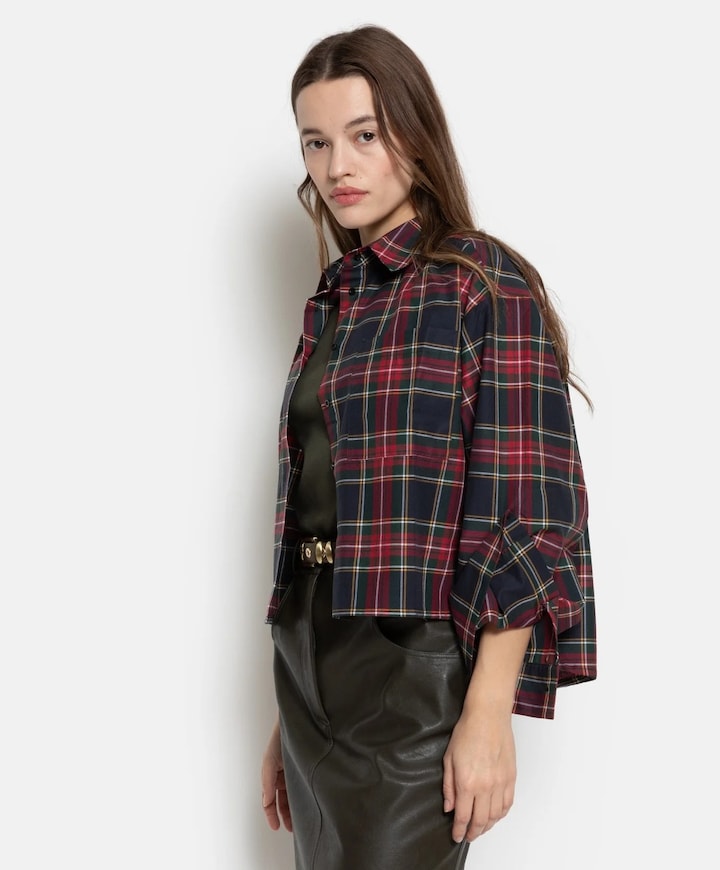 Dames blouse rood