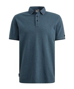 Heren polo blauw