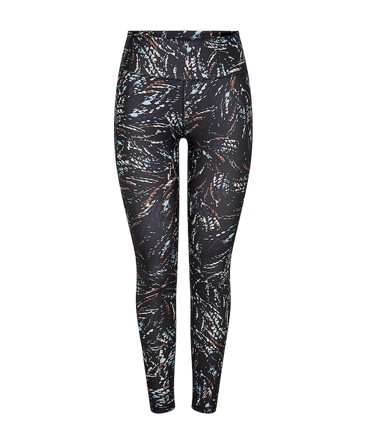 ONPJAM-2-JO LIFE HW AOP PCK tight zwart