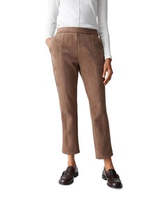 Elvina cozy dames broek bruin