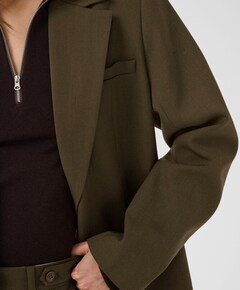 Dames blazer groen