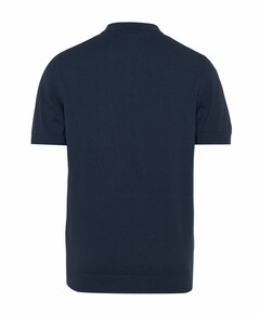 Heren polo blauw