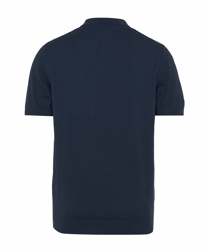 Heren polo blauw