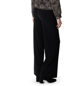 Wide leg dames broek zwart