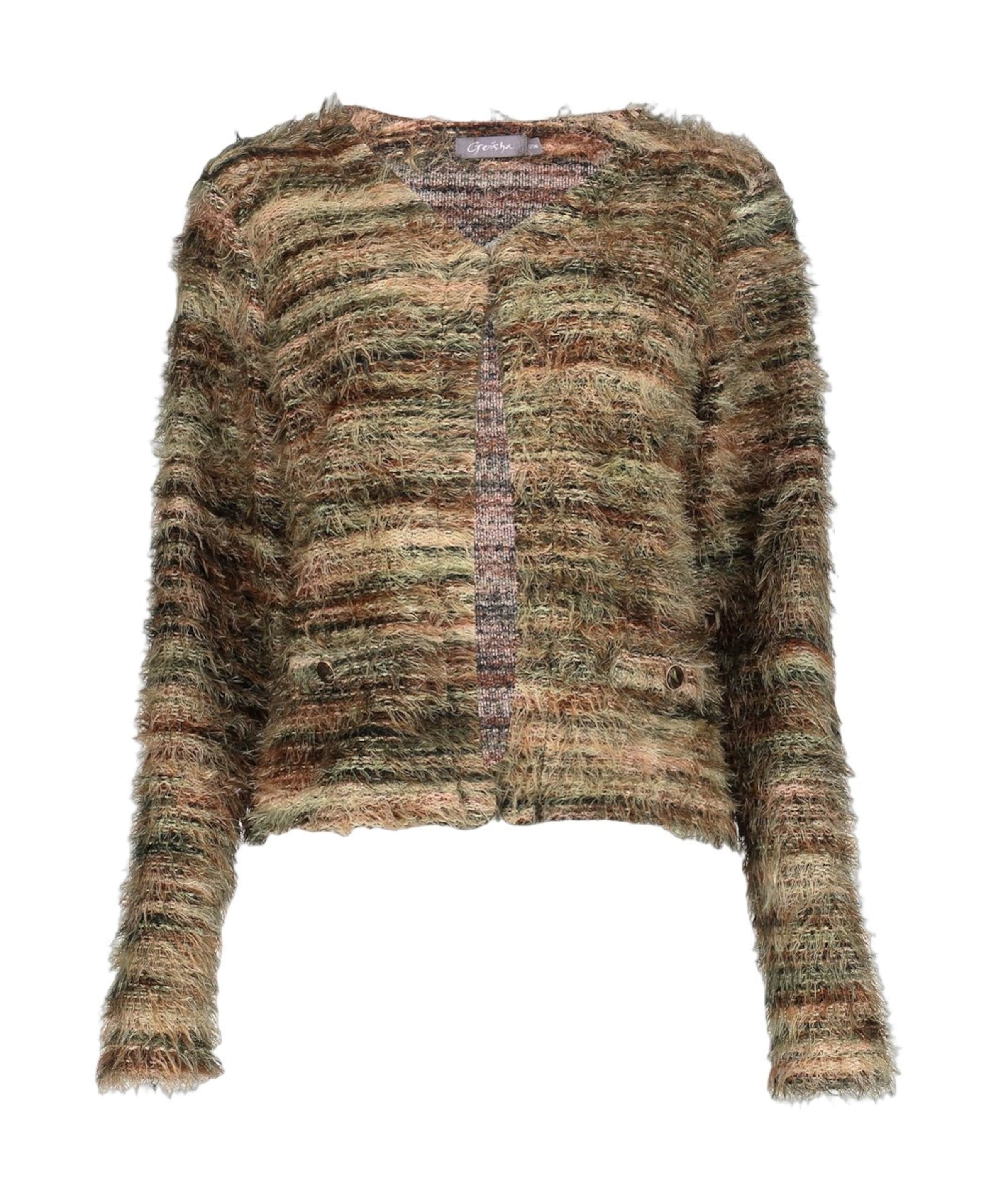 Dames vest bruin