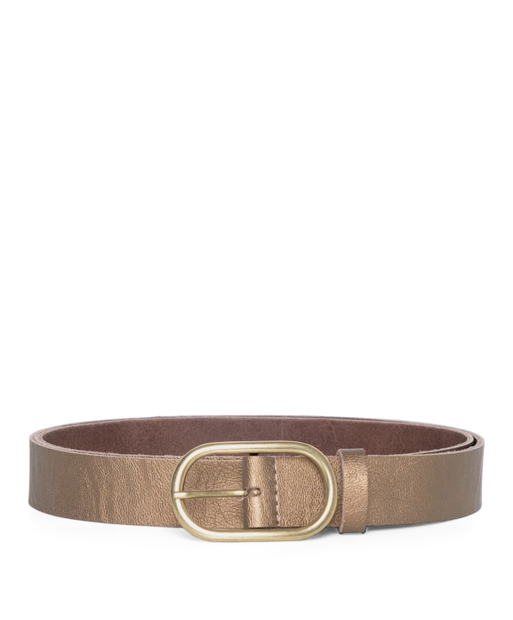 Dames riem beige