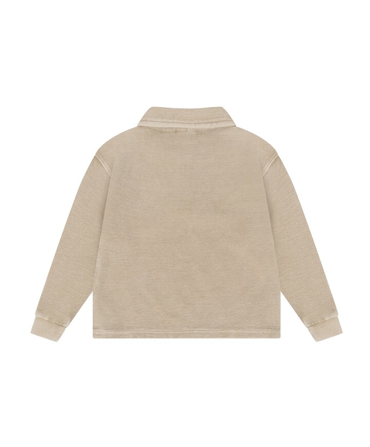 Jongens polo beige