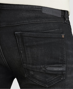 SHIFTBACK TAPERED NIGHT COAL BLACK heren jeans zwart