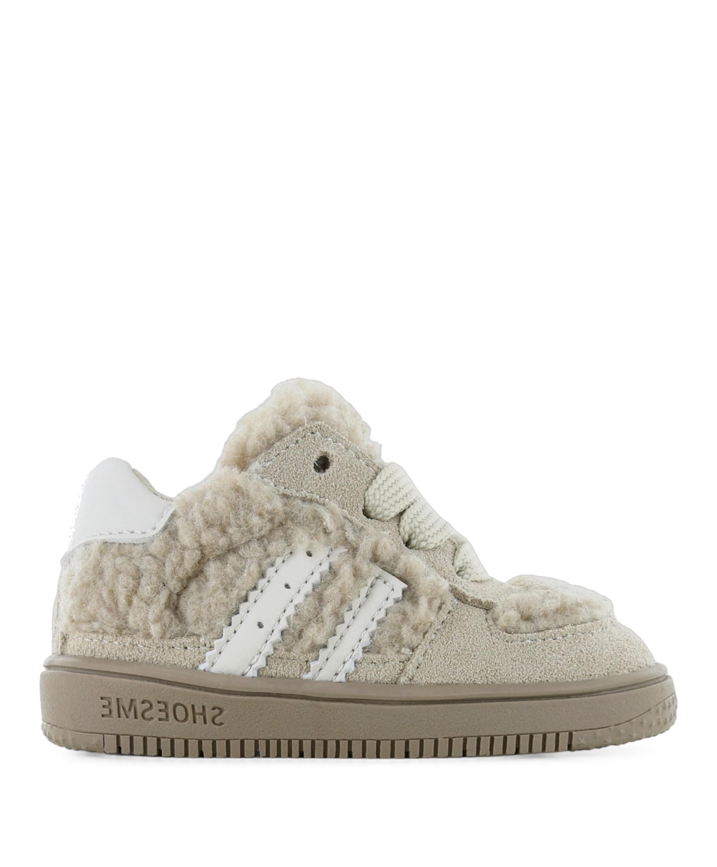 meisjes sneakers beige