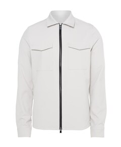 Heren overshirt grijs
