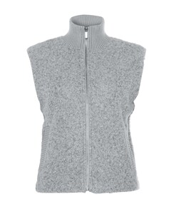 Dames gilet grijs