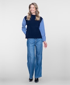 Dames trui blauw