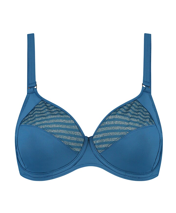 Bikinitop blauw