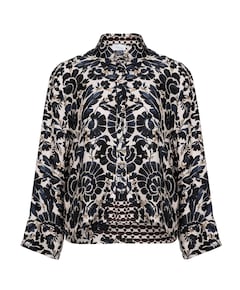 Dames blouse blauw
