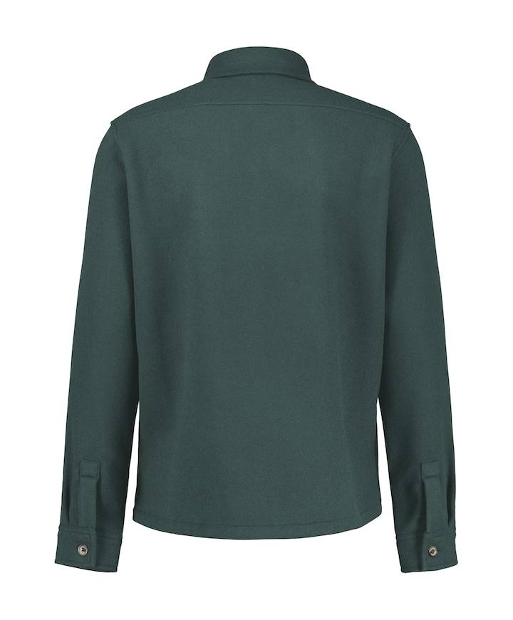 Heren overshirt groen