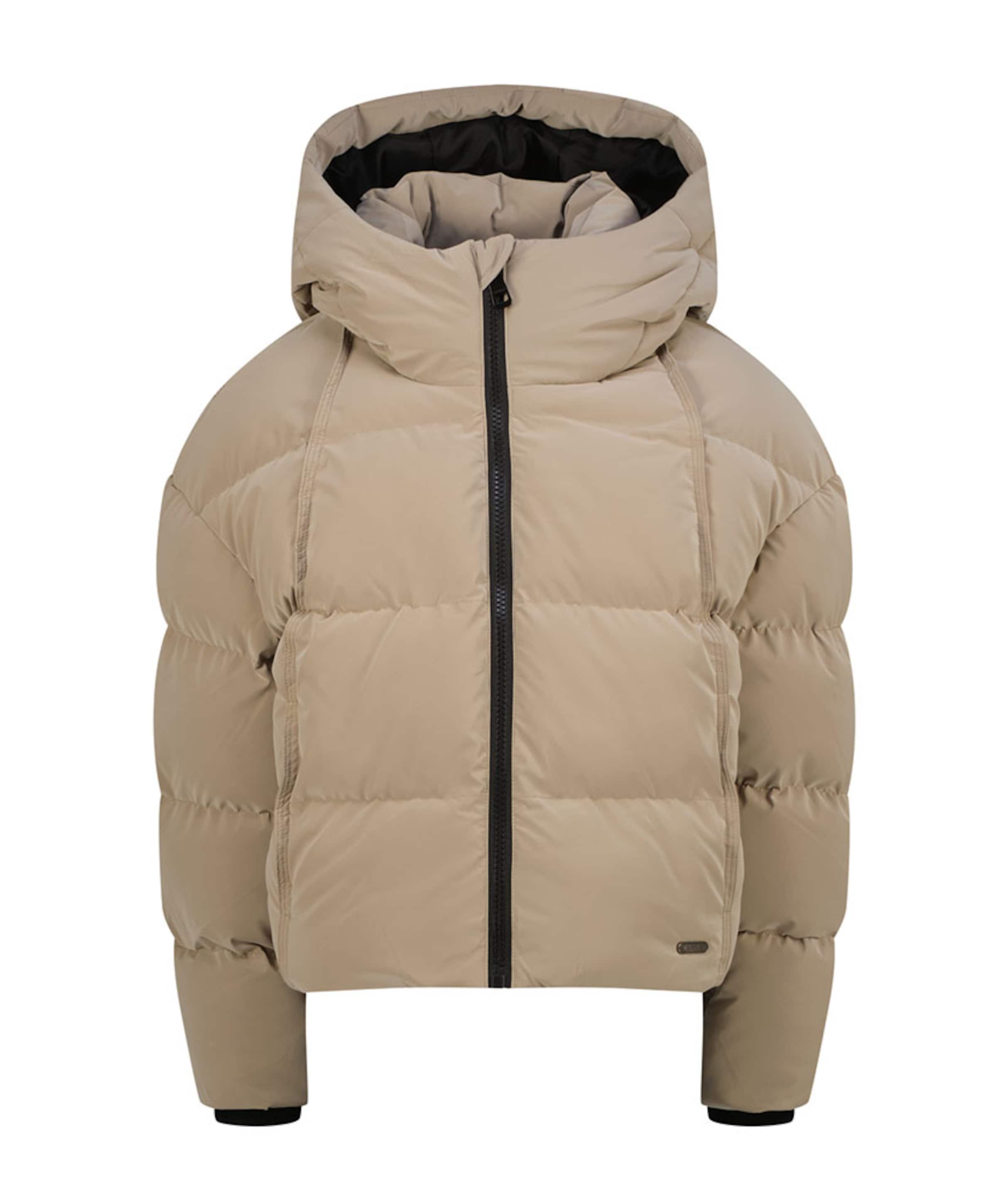 Meisjes jas beige