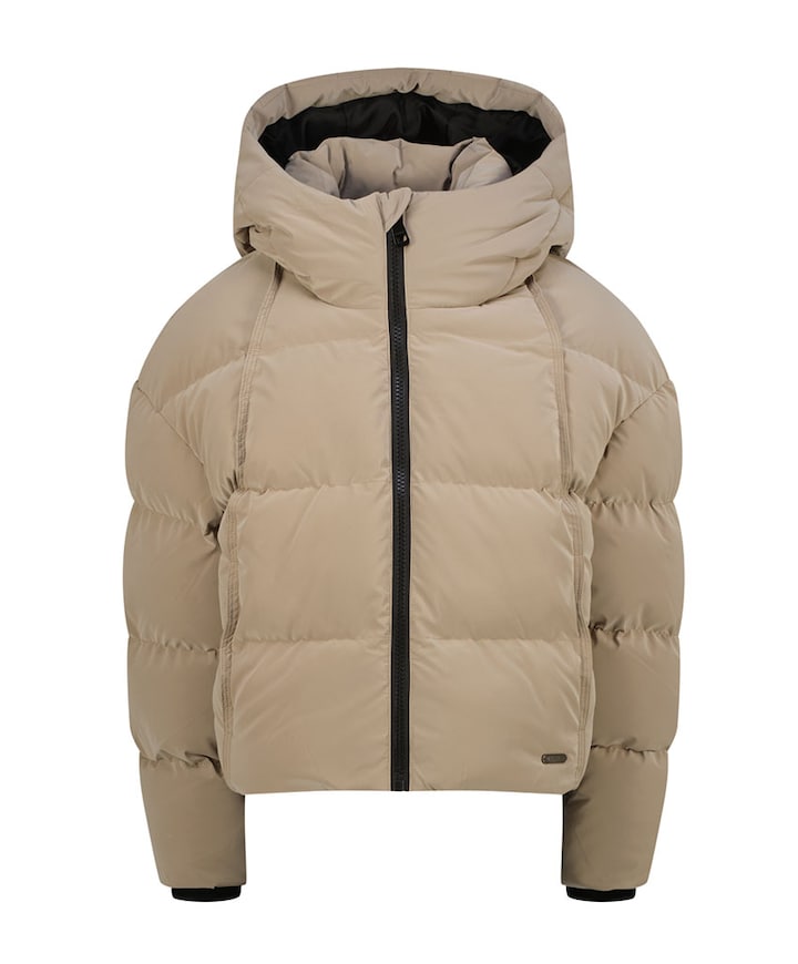 Meisjes jas beige