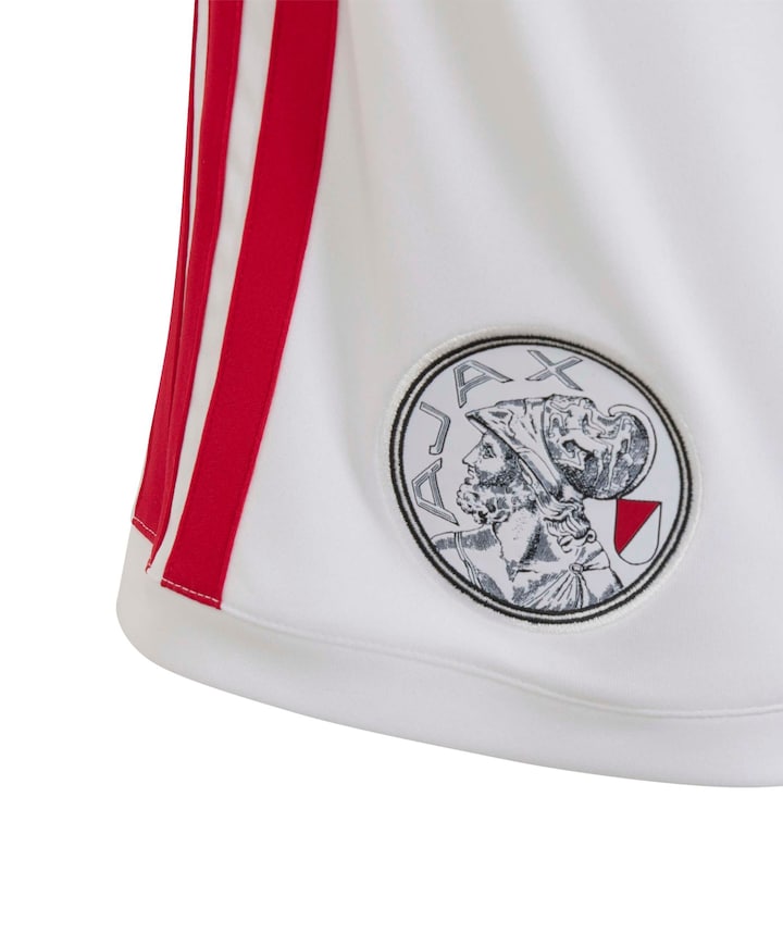 Ajax voetbalshorts thuis AJAX H SHO Y WHITE