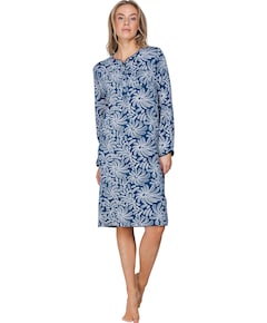 Dames nachthemd blauw