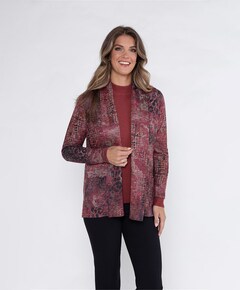 Dames vest rood
