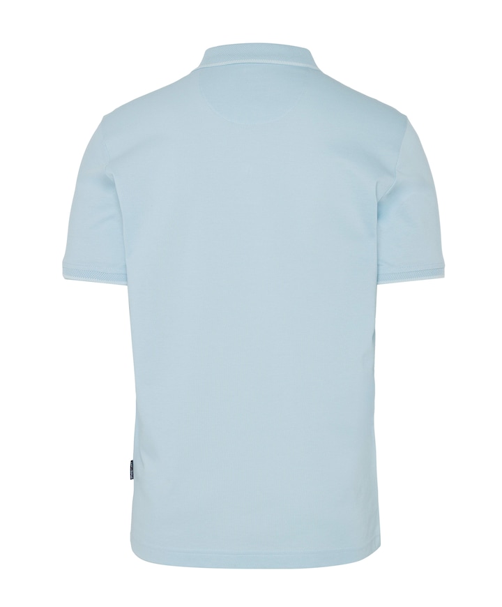 Heren polo blauw