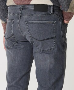 PC-Lyon tapered heren jeans grijs