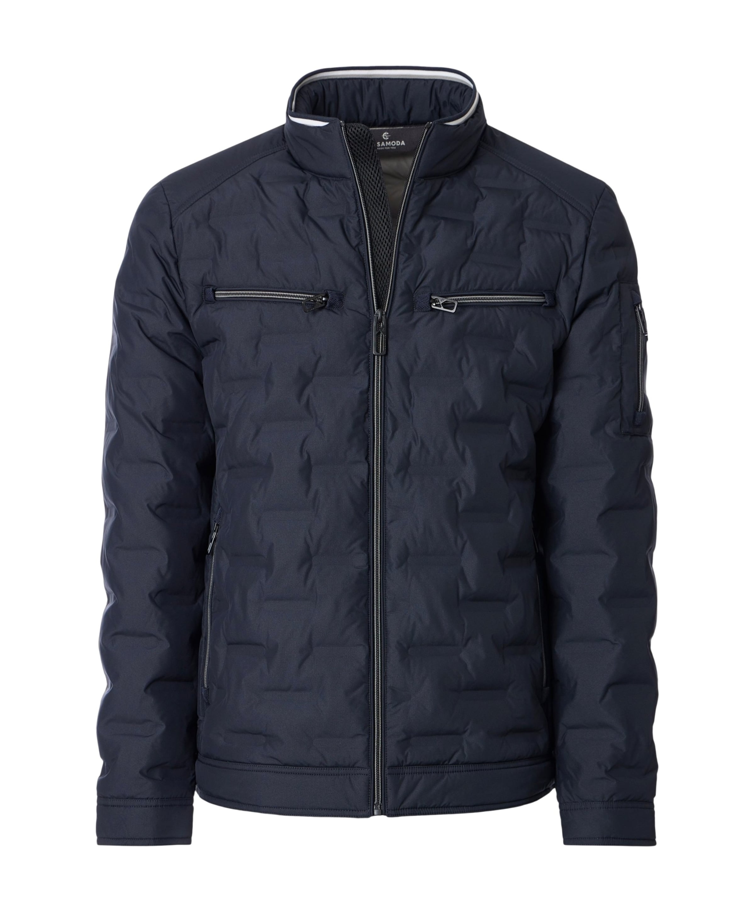 Heren jas blauw