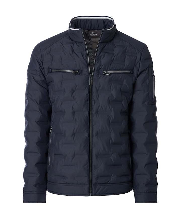 Heren jas blauw