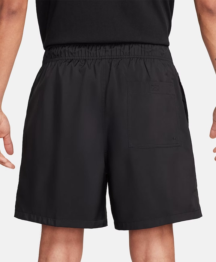 Nike Club Men's Woven Flow heren shorts zwart