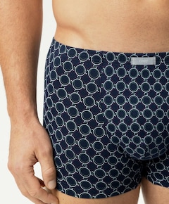 Heren boxershort blauw
