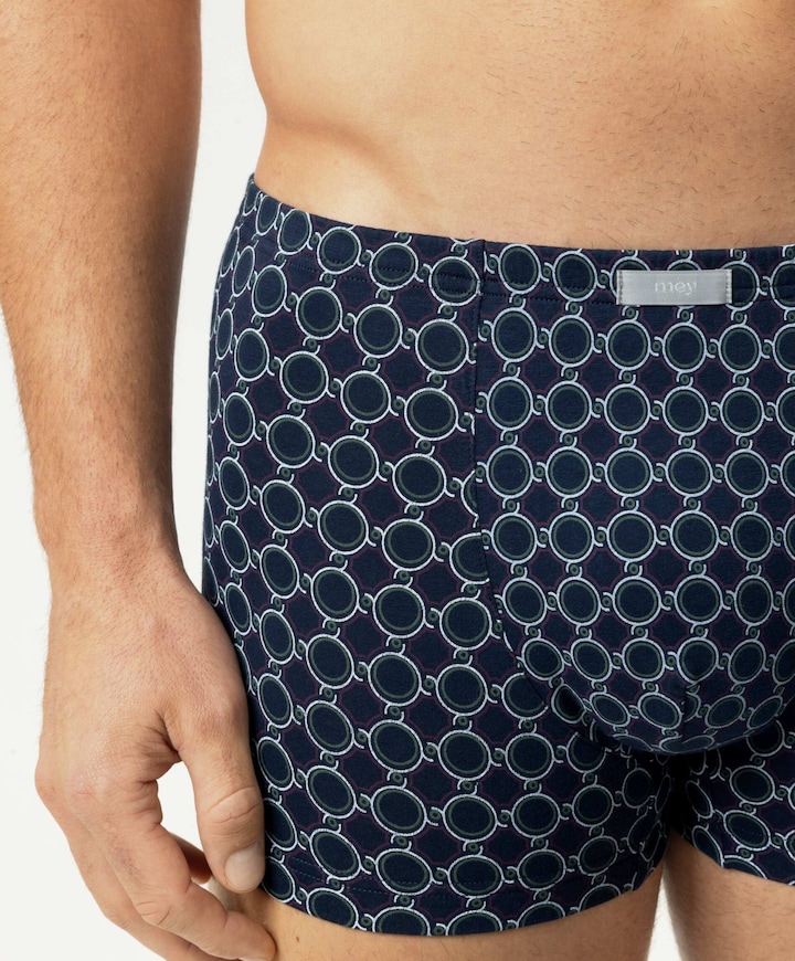 Heren boxershort blauw