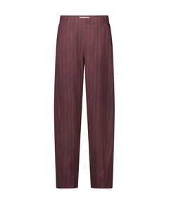 Marlise stripe dames broek bruin