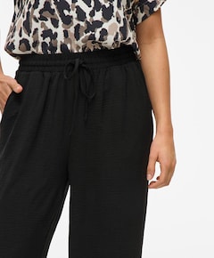 VIJOSA HW WIDE PANTS zwart