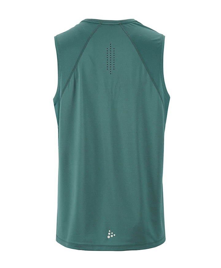 Heren singlet blauw