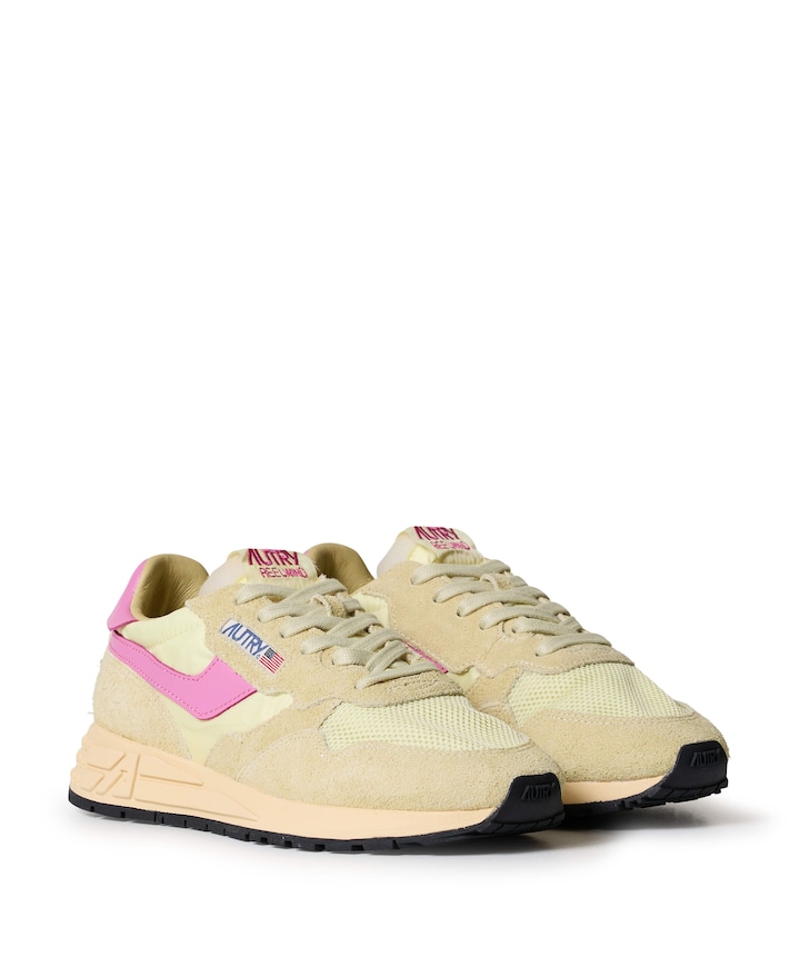 REELWIND LOW WOM dames sneakers geel