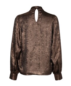 Dames blouse bruin
