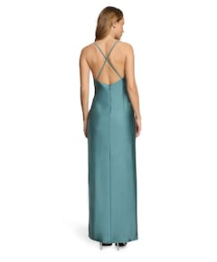 Dames jurk blauw