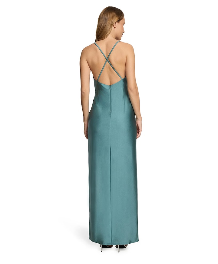 Dames jurk blauw