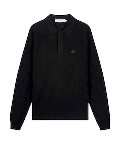 Heren polo zwart