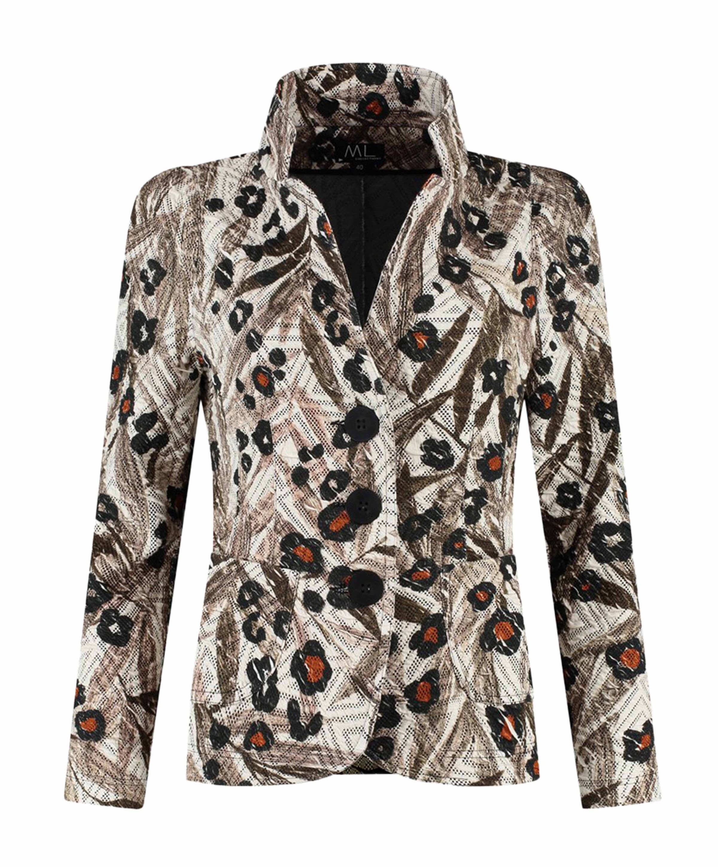 Dames blazer multicolor