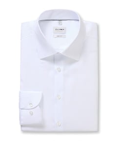 Heren overhemd lange mouw wit