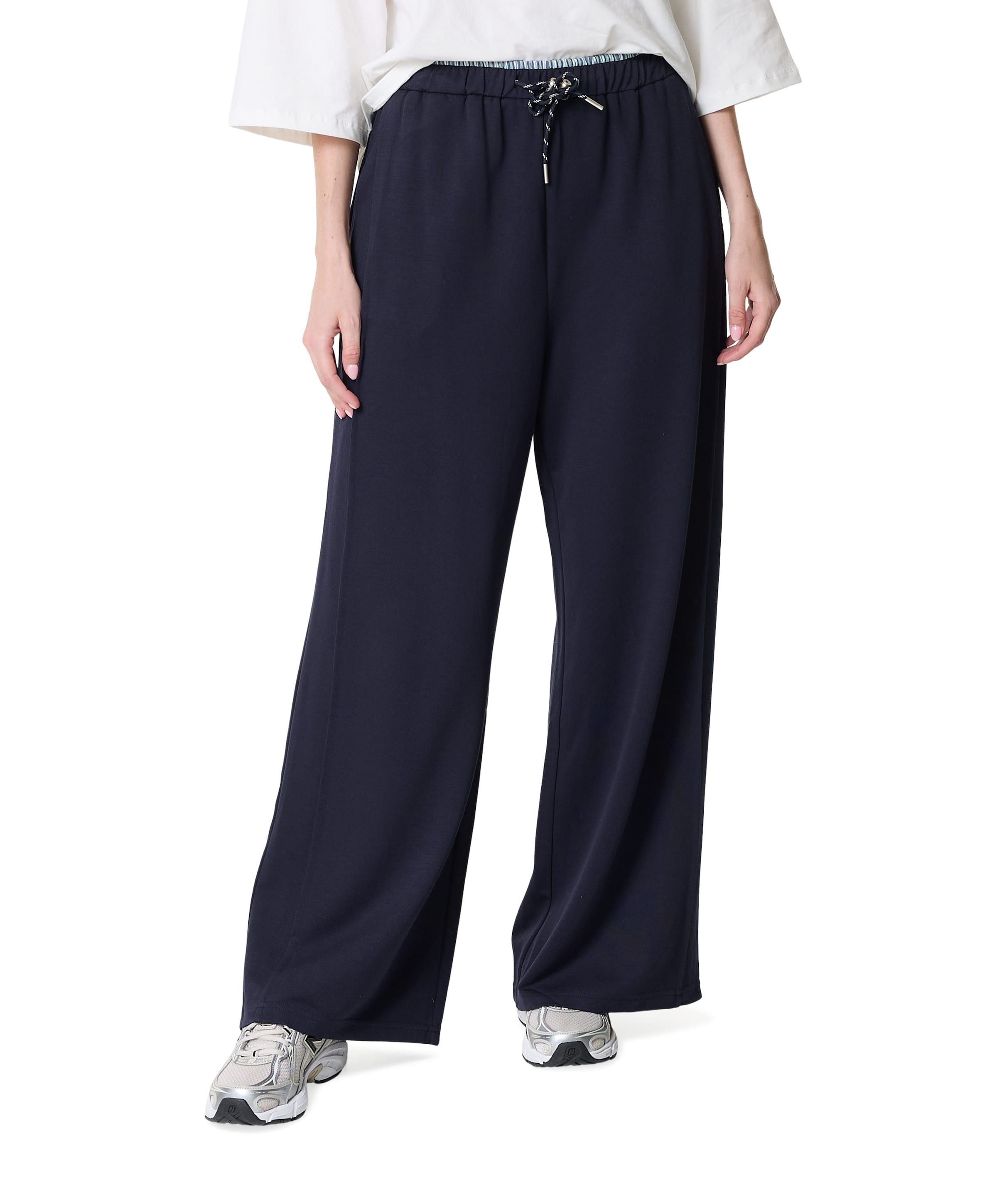 2-Wells pantalon dames broek blauw