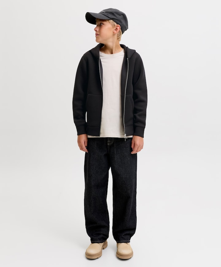 Jongens vest zwart
