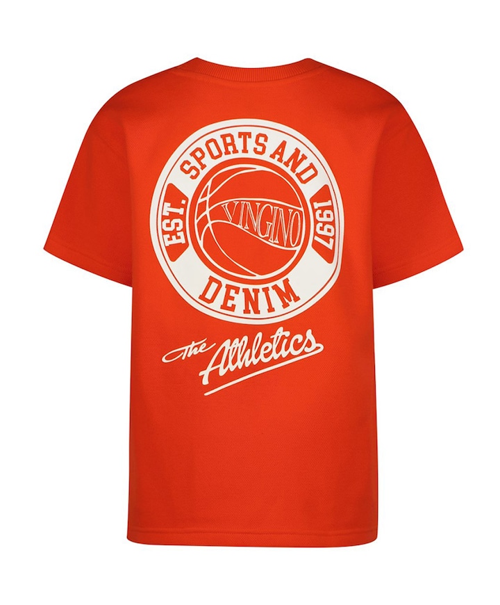 Jongens t-shirt rood