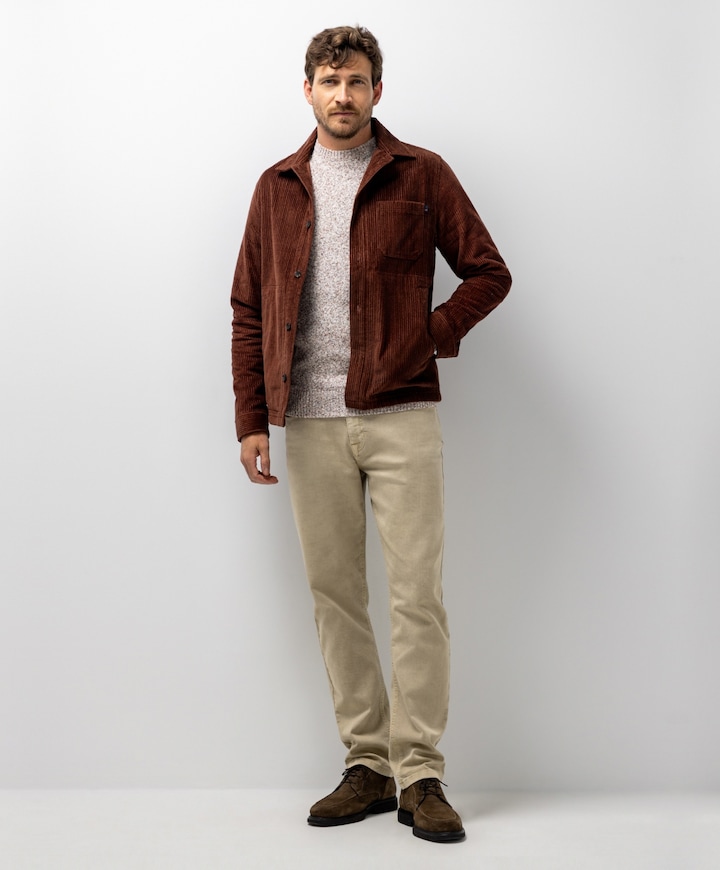 Heren overshirt rood