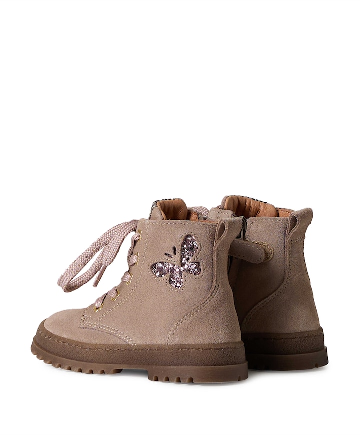meisjes enkellaarzen beige