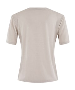 Dames t-shirt beige